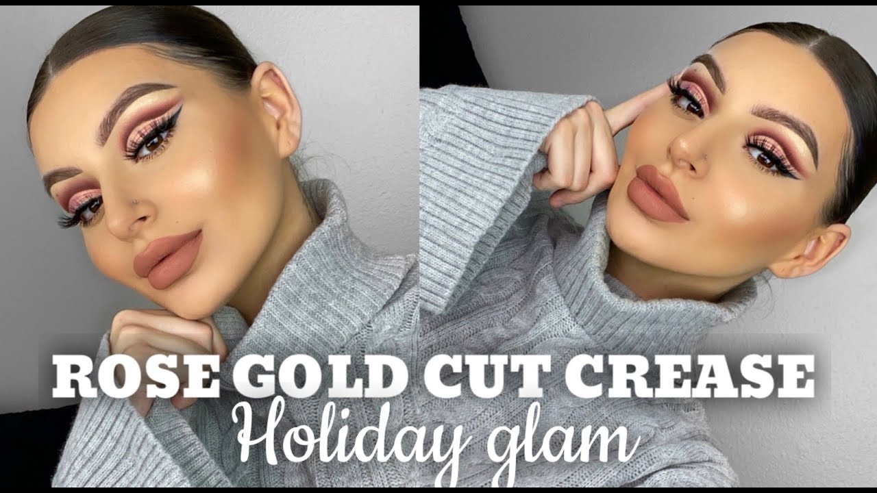 I HAVE TO RANT! + Rose gold cut crease makeup tutorial