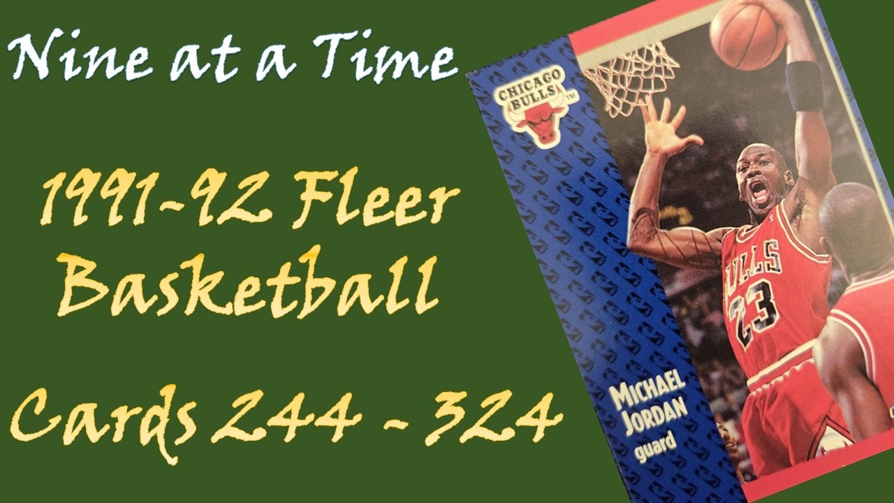 1991 92 Fleer Basketball cards 244 o 324