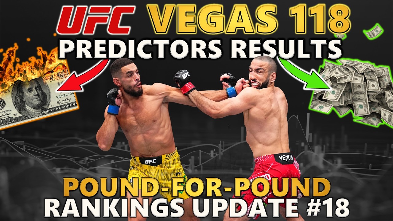 UFC Vegas 118: ALL Predictions Results + P4P Rankings Update #18