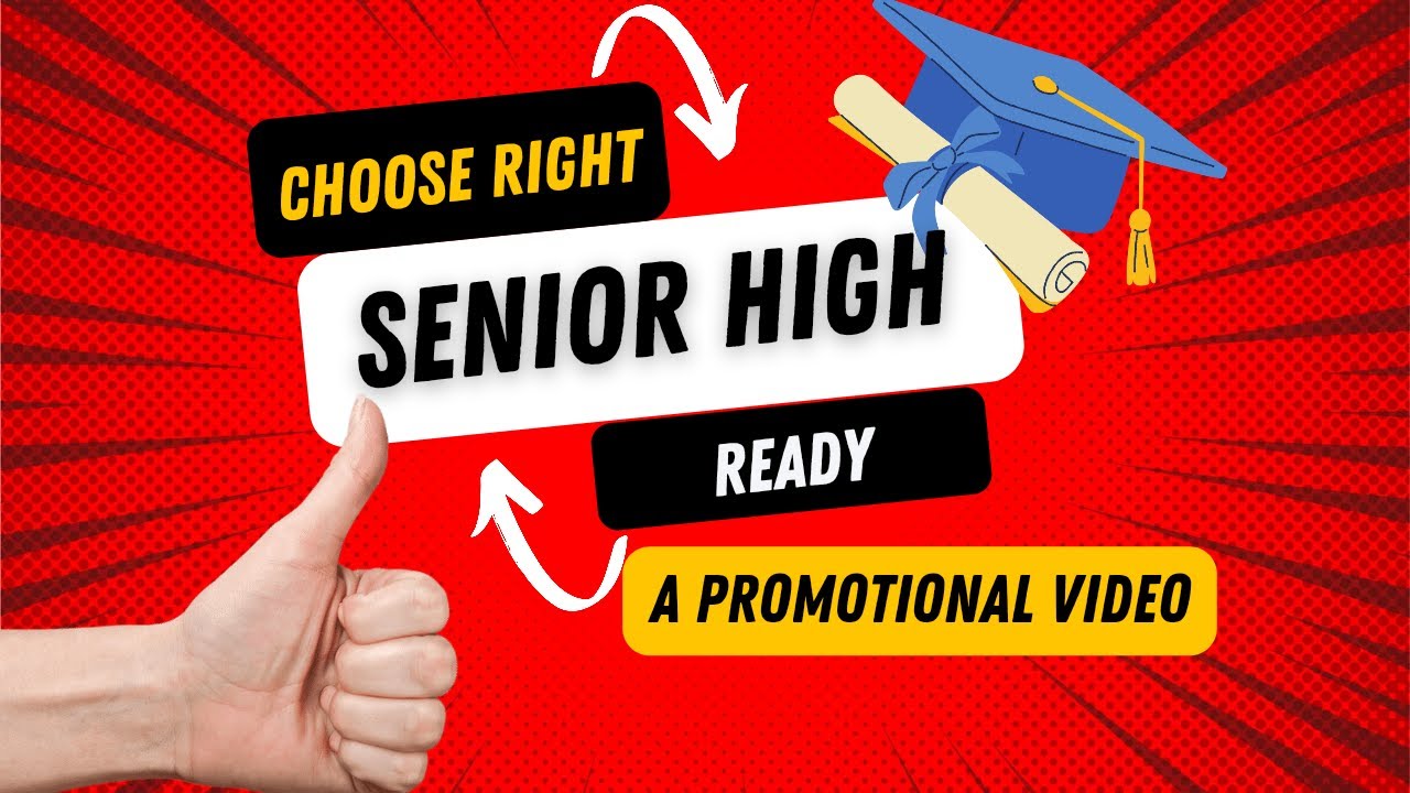 What is Senior High School All About? Must Watch for your CAREER CHOICE | A Student Output