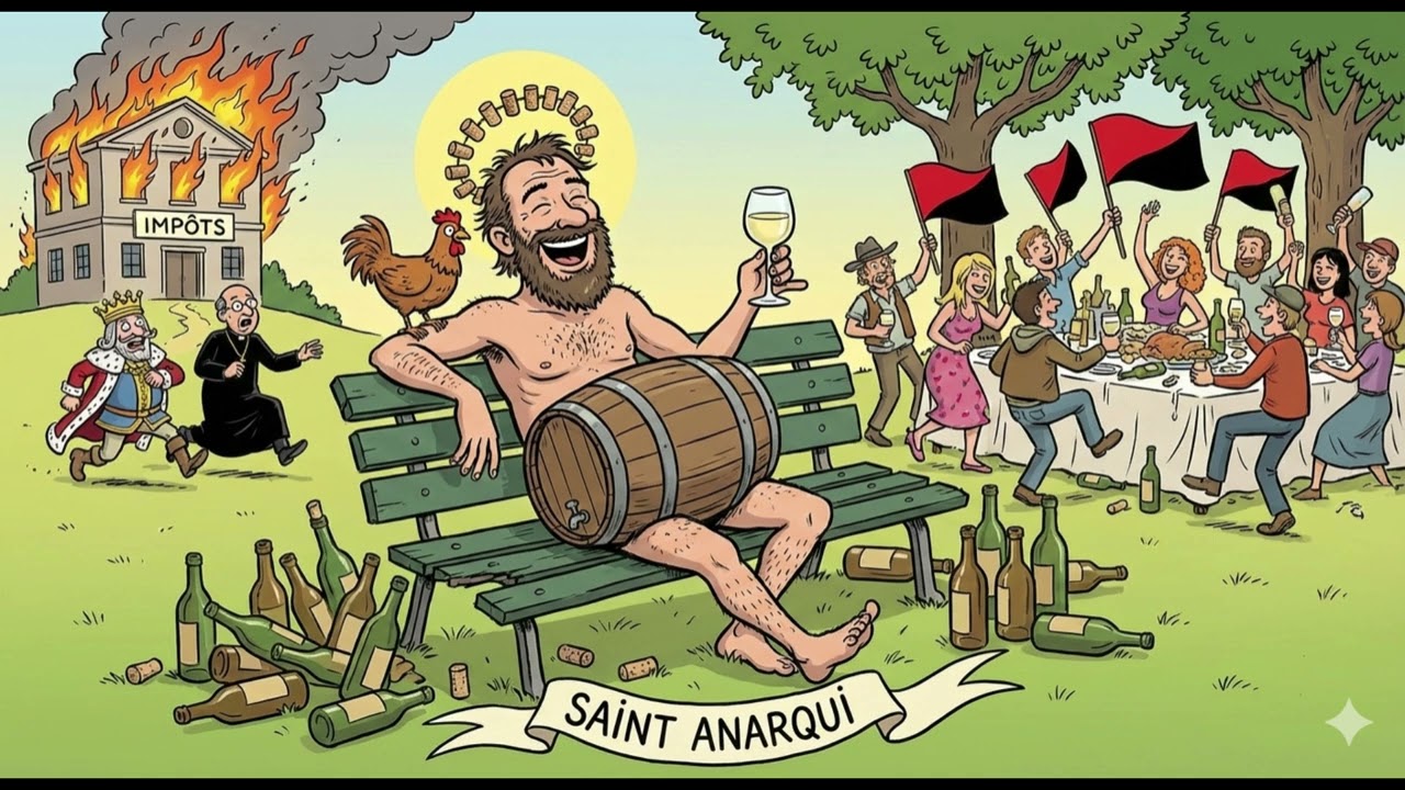 saint anarqui bénit nos verre