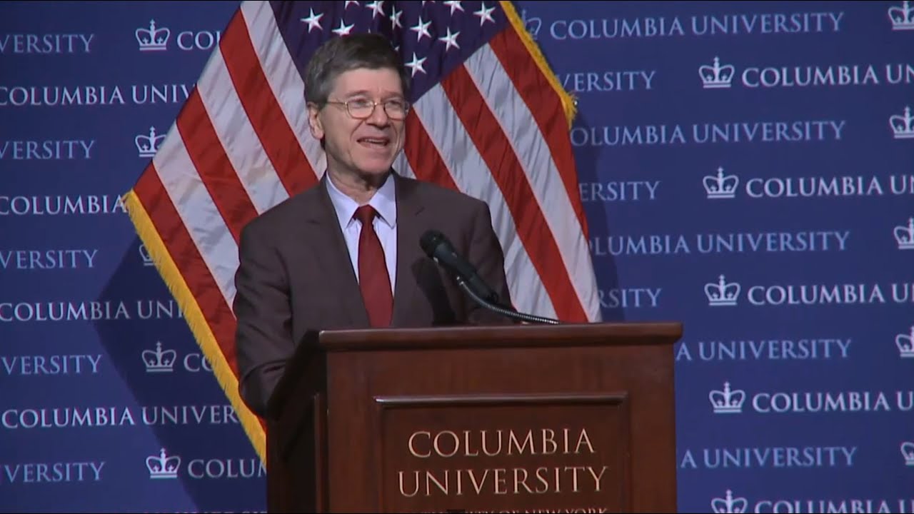 University Lecture with Jeffrey D. Sachs