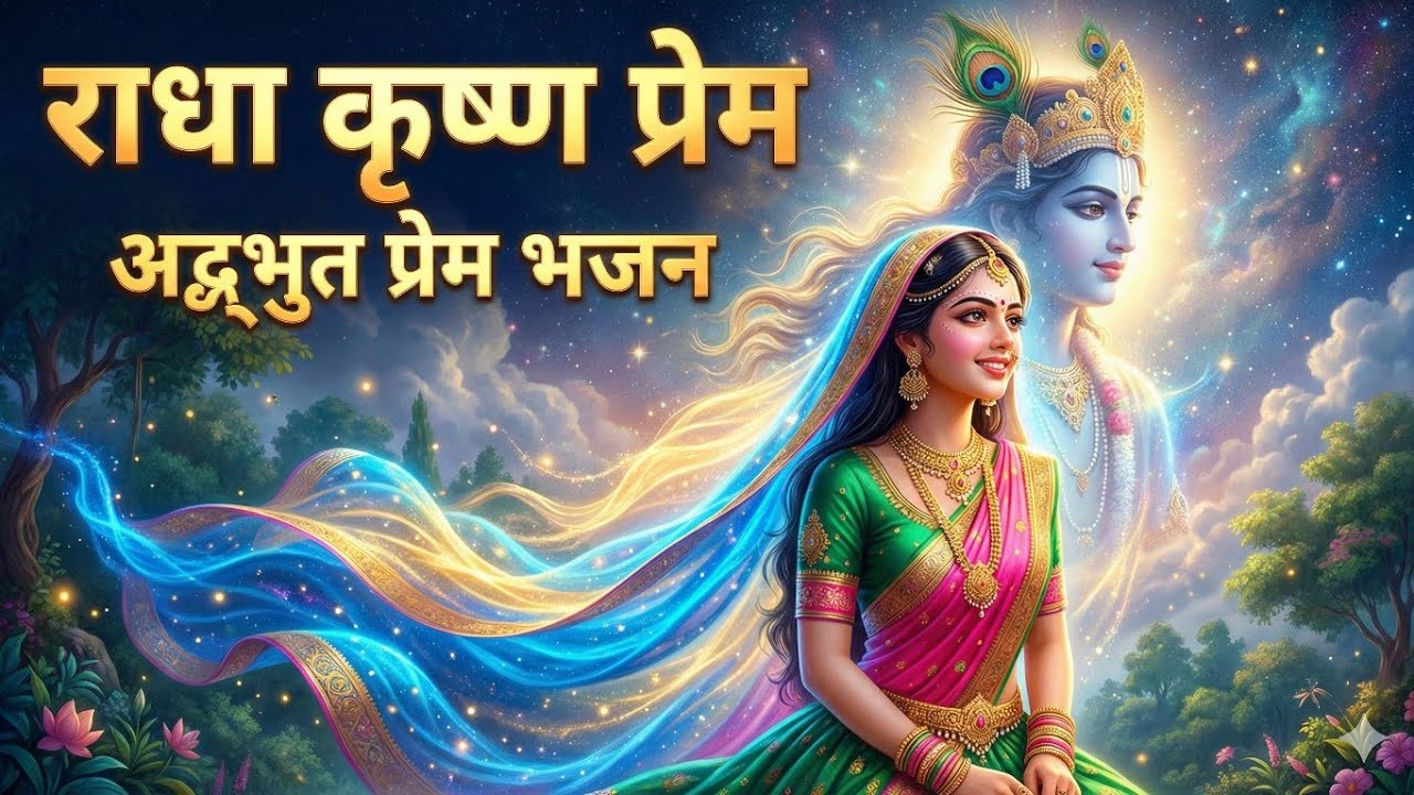 राधा के संग श्याम बसे 🌸 | Radha Krishna Bhajan | Madhur Bhakti