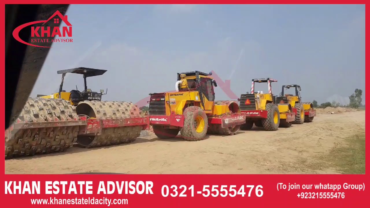 LDA City Lahore Phase 1 Development Status Update By Khan Estate (9-Sep-019)