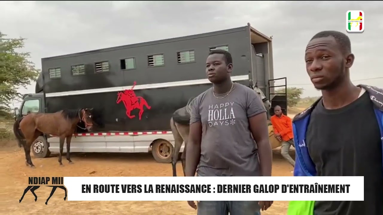 DERNIER GALOP ENTRAINEMENT  EN ROUTE VERS LA RENAISSANCE