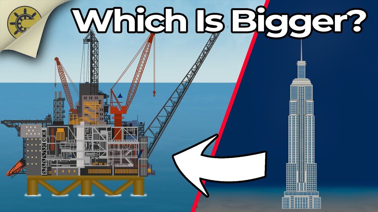 Нефтяные вышки выше небоскребов?