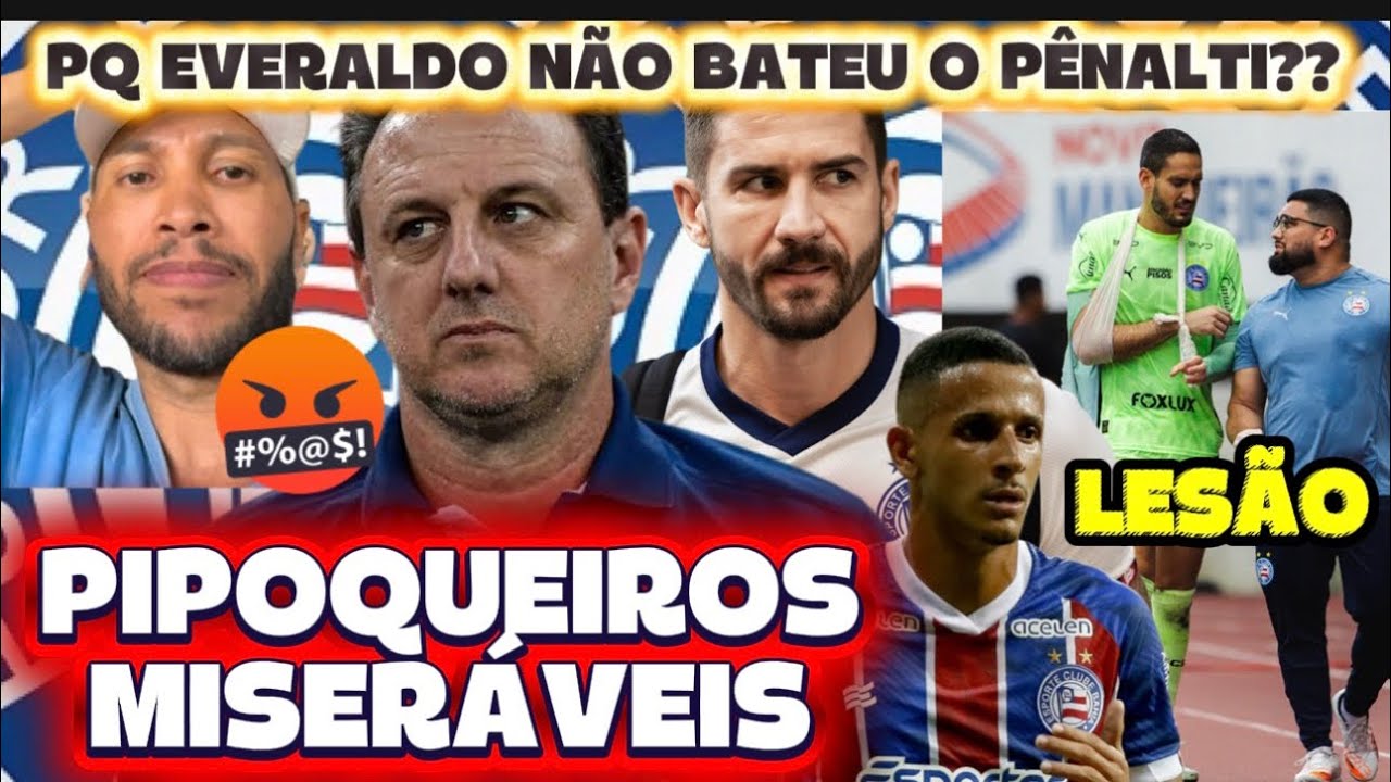 🤬COVARDES: PQ EVERALDO N&Atilde;O BATEU O P&Ecirc;NALTI??❌BAHIA HUMILHADO PELO REMO: REMO 4x1 BAHIA🚨RONALDO LES&Atilde;O