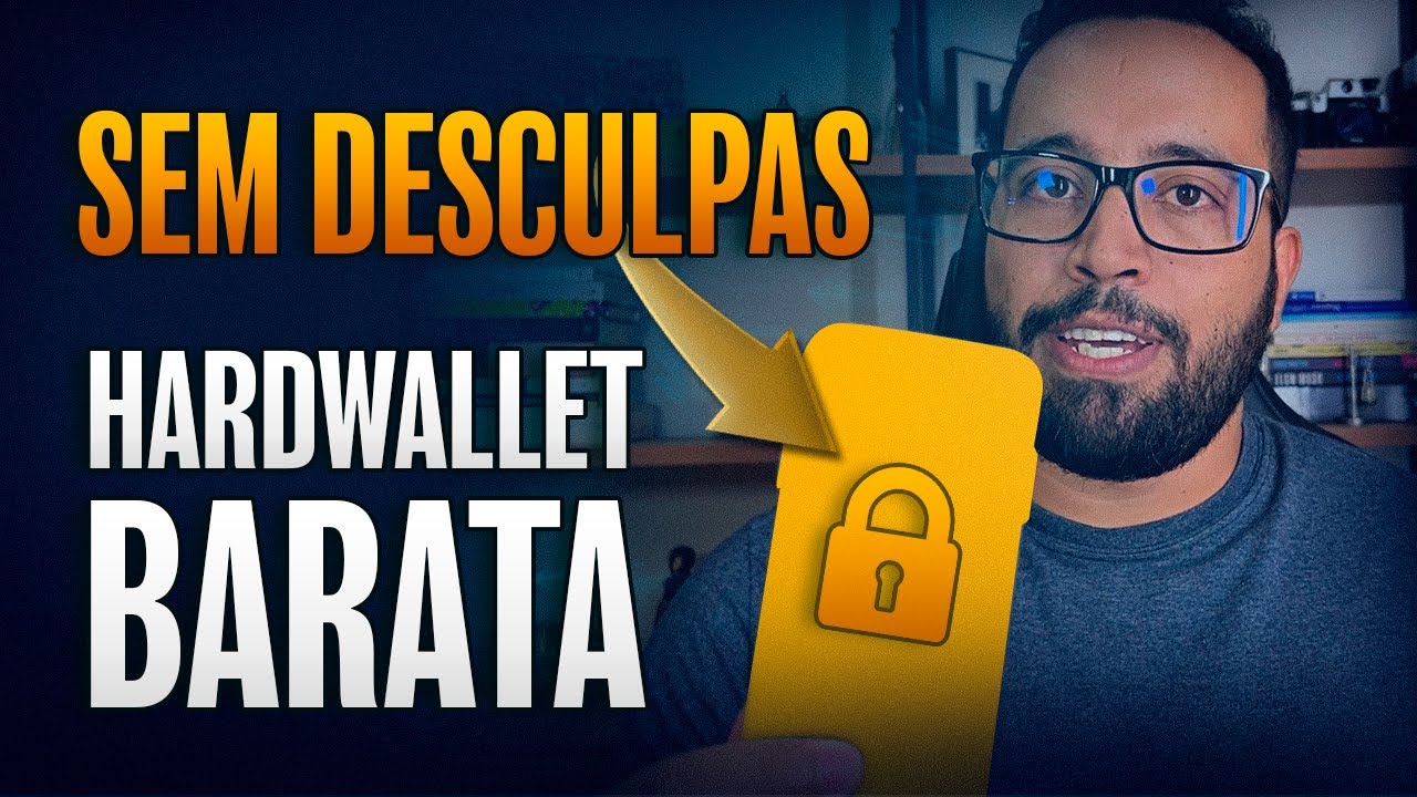 Crie voc&ecirc; mesmo uma hardwallet (MUITO MAIS BARATA)