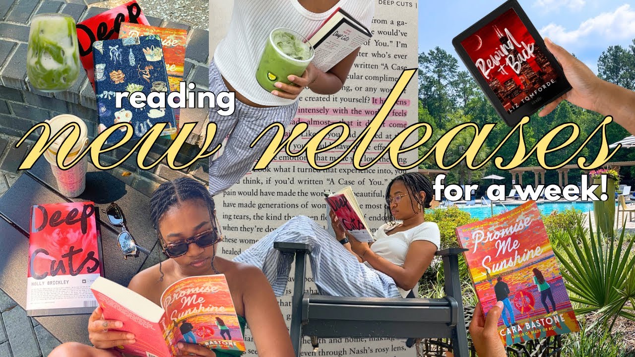 cozy reading vlog 📖🌤️ reading new & anticipated releases, my spring tbr, 5 star reads *spoiler free*