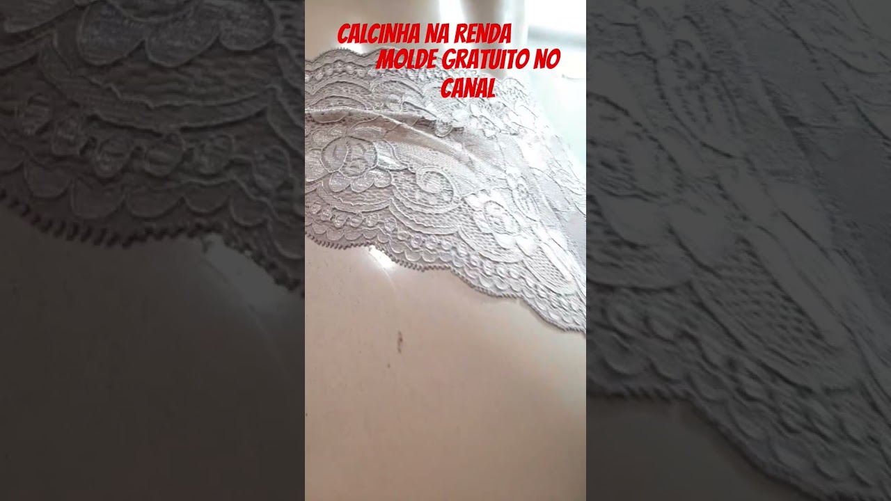 CALCINHA NA RENDA  !!