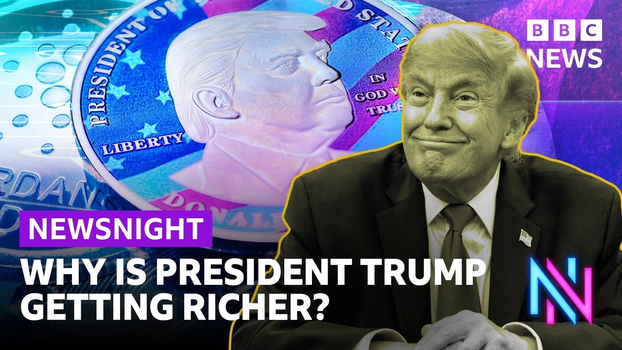 How did President Trump make $2.2bn in 2025?