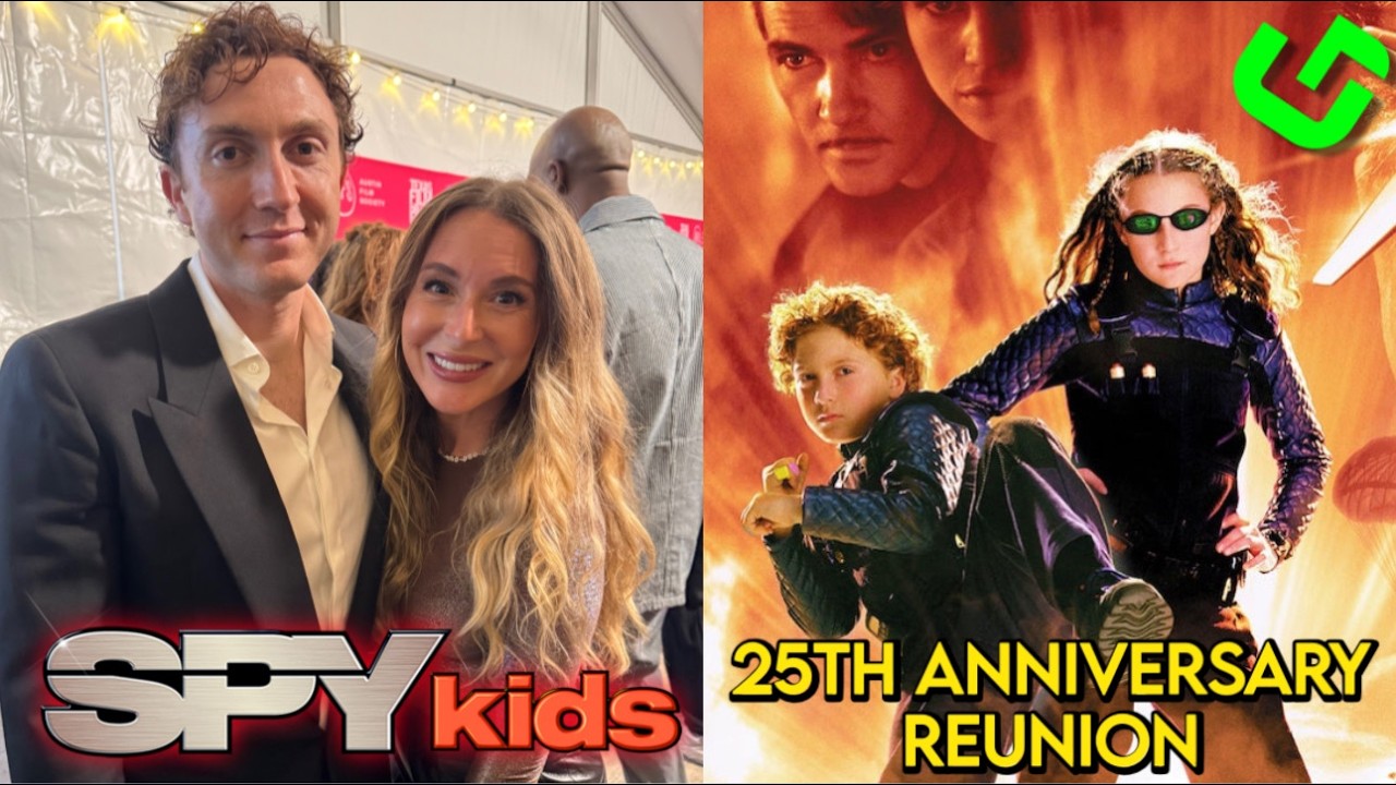 Alexa PenaVega & Daryl Sabara Interview - SPY KIDS 25TH ANNIVERSARY