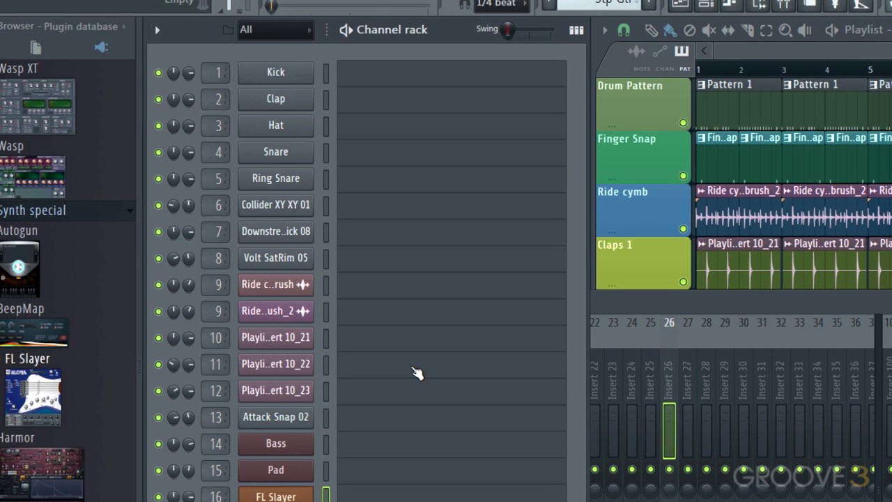 Step Entry (FL Studio Know-How: Recording Audio & MIDI)