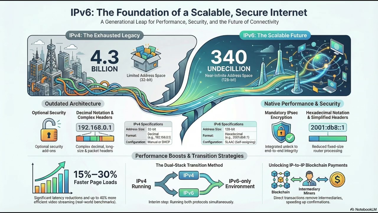 The Great Internet Migration: IPv4 vs. IPv6 and the Future of Networking