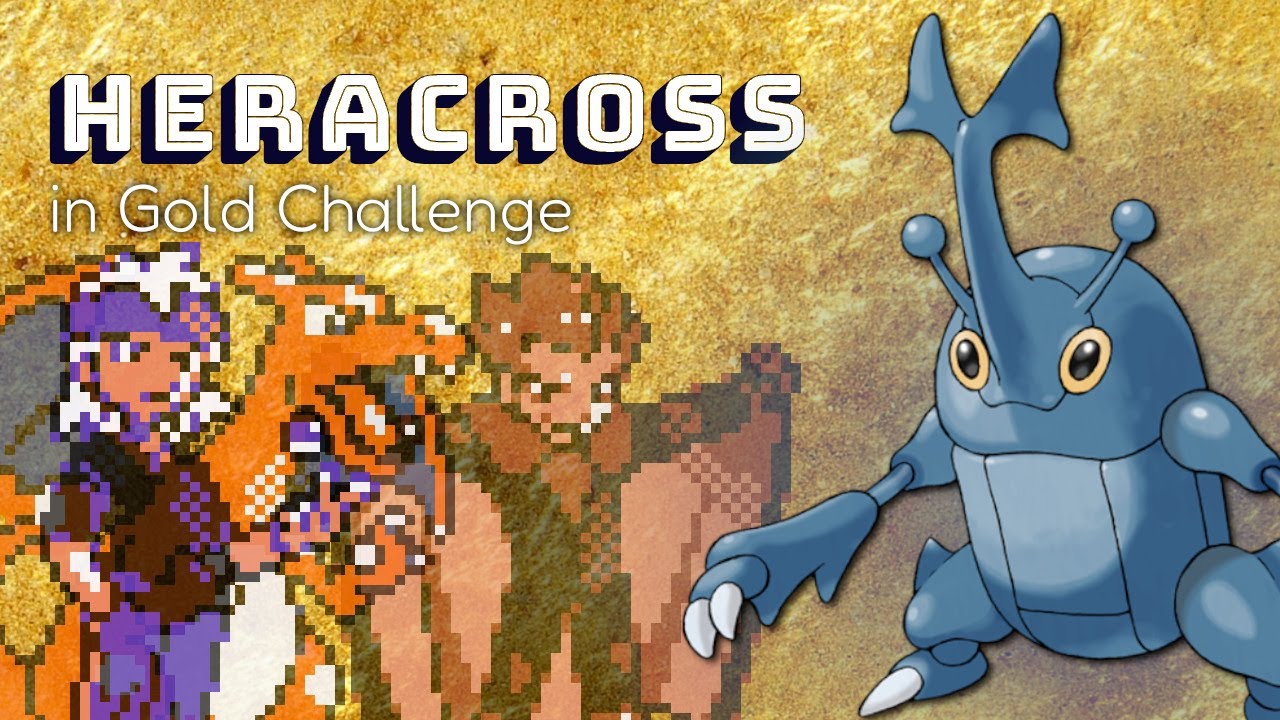 Pokemon Solo Challenge(?): Can I Beat Gold with Just Heracross?