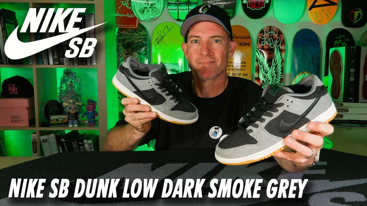 Nike SB Dunk Low Dark Smoke Grey 😮‍💨 Shoe Review & IMMEDIATE RELEASE!