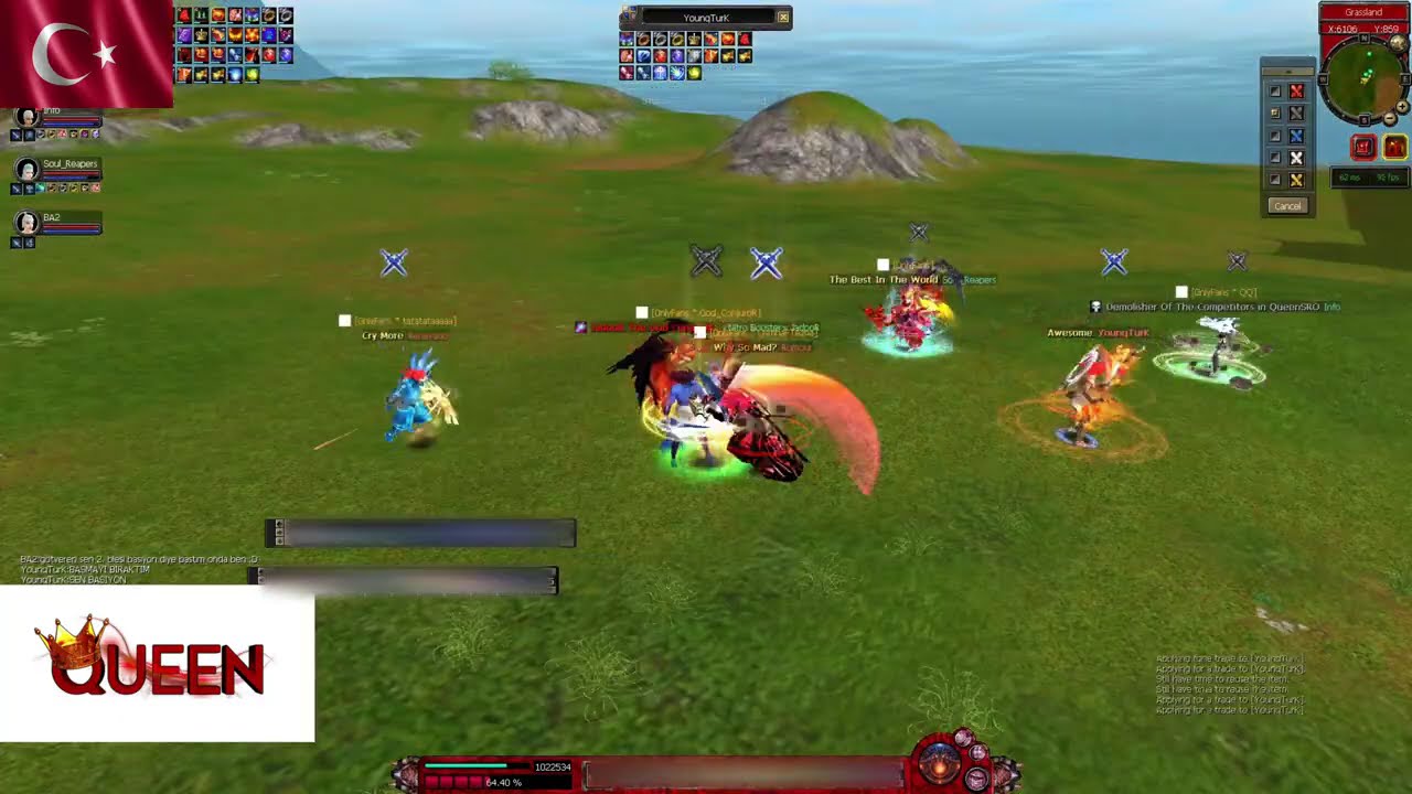QueenSRO 0nlyFans Guild 3VS3 Team Fights 3