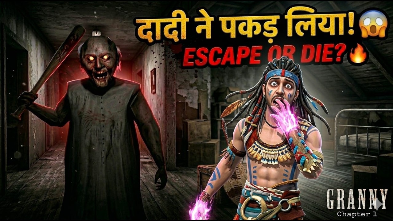 Granny ने मुझे घर में कैद कर लिया! 😱 | Granny Chapter 1 (Adivasi Style) 💀