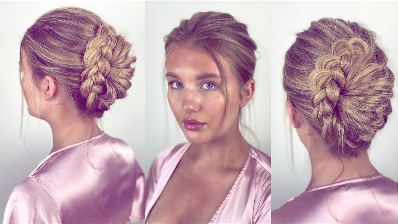5 Minute Braided Bun