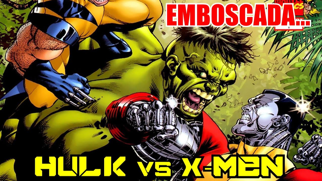 HULK vs X-MEN - (emboscada) - alejozaaap