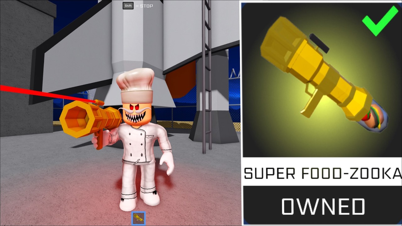SUPERFOODZOOKA Item Unlocked In BARRY PRISON Roblox Full Walkthrough