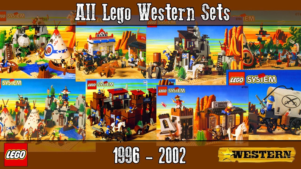 Every LEGO Western Sets from 1996-2002