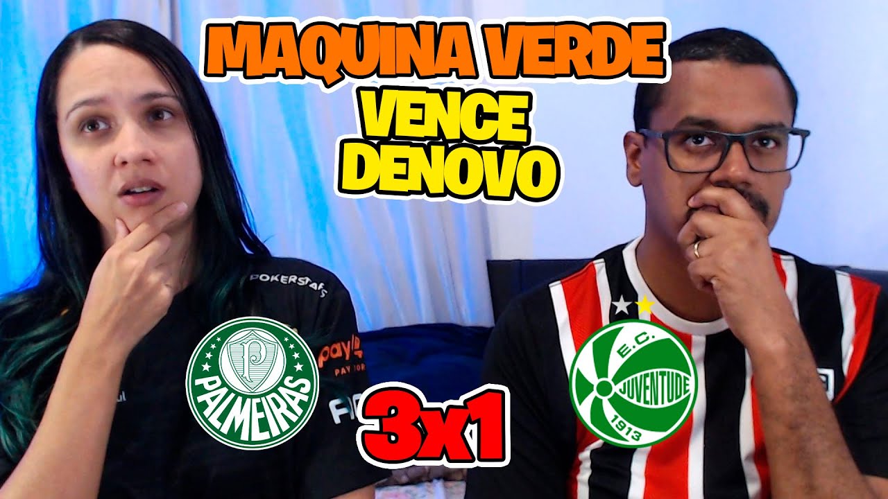 REACT PALMEIRAS 3 X 1 JUVENTUDE - PALMEIRAS NÃO SABE O QUE É PERDER.