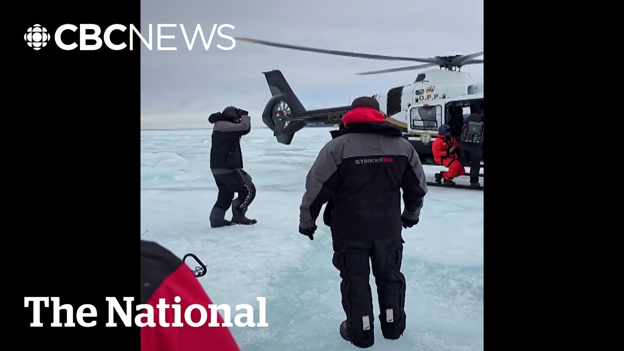 Fishing group rescued from drifting ice chunk in northern Ontario