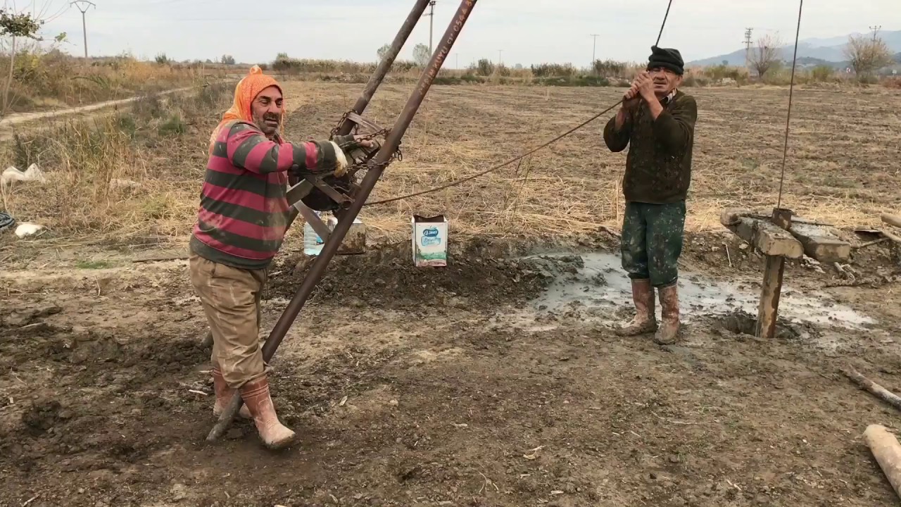 Elle Sondaj su kuyusu açma
