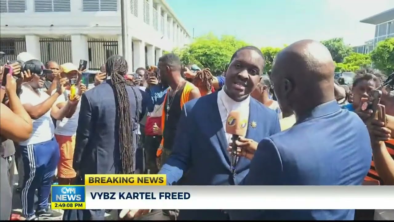 Vybz Kartel Freed: LIVE CVM Coverage - July 31, 2024 @cvm_television