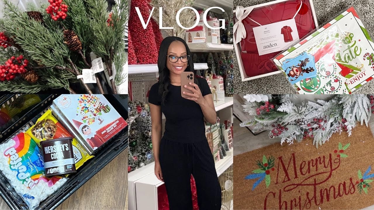 CHRISTMAS VLOG | Decorating, Christmas Shopping Hauls, Festive Plans
