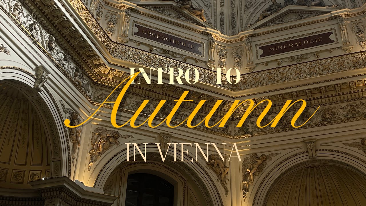 AUTUMN IN VIENNA | getting my life together before first semester 