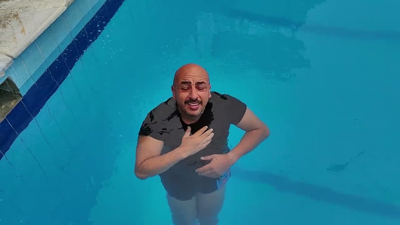 Standing in the water الوقوف في الماء