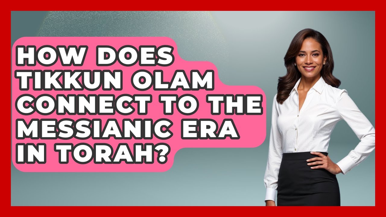 How Does Tikkun Olam Connect To The Messianic Era In Torah? - Explaining The Torah