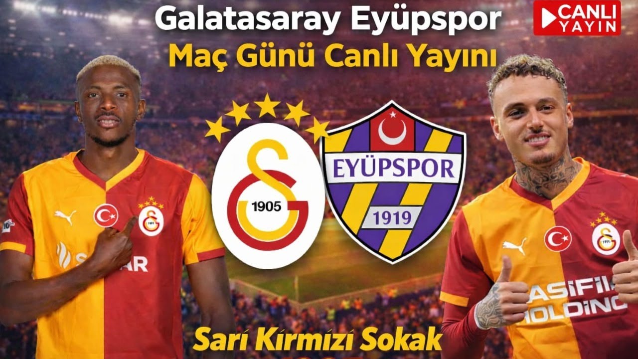 #Galatasaray #Eyüpspor #CANLI | #Şampiyonluk #Yolunda #Kritik #90 #Dakika!