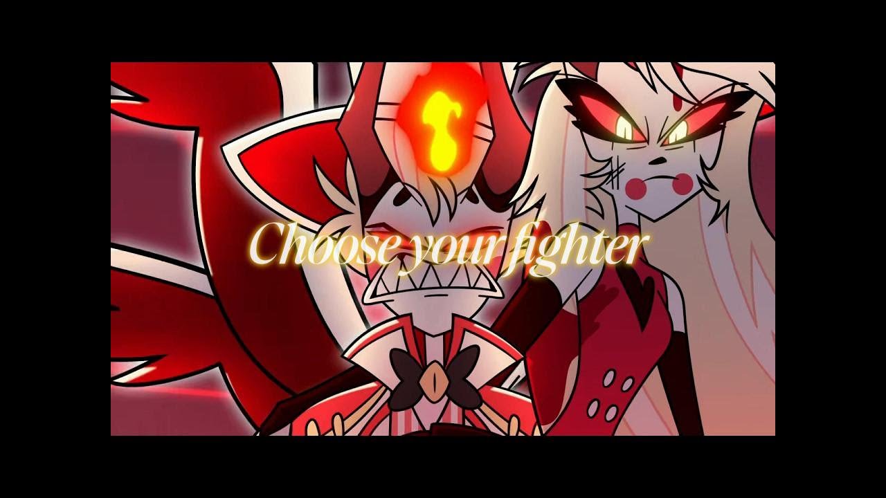 Choose Your Fighter, Charlie | RadioApple as Dads Hazbin Hotel AMV (WARNING: FLASHING LIGHTS)