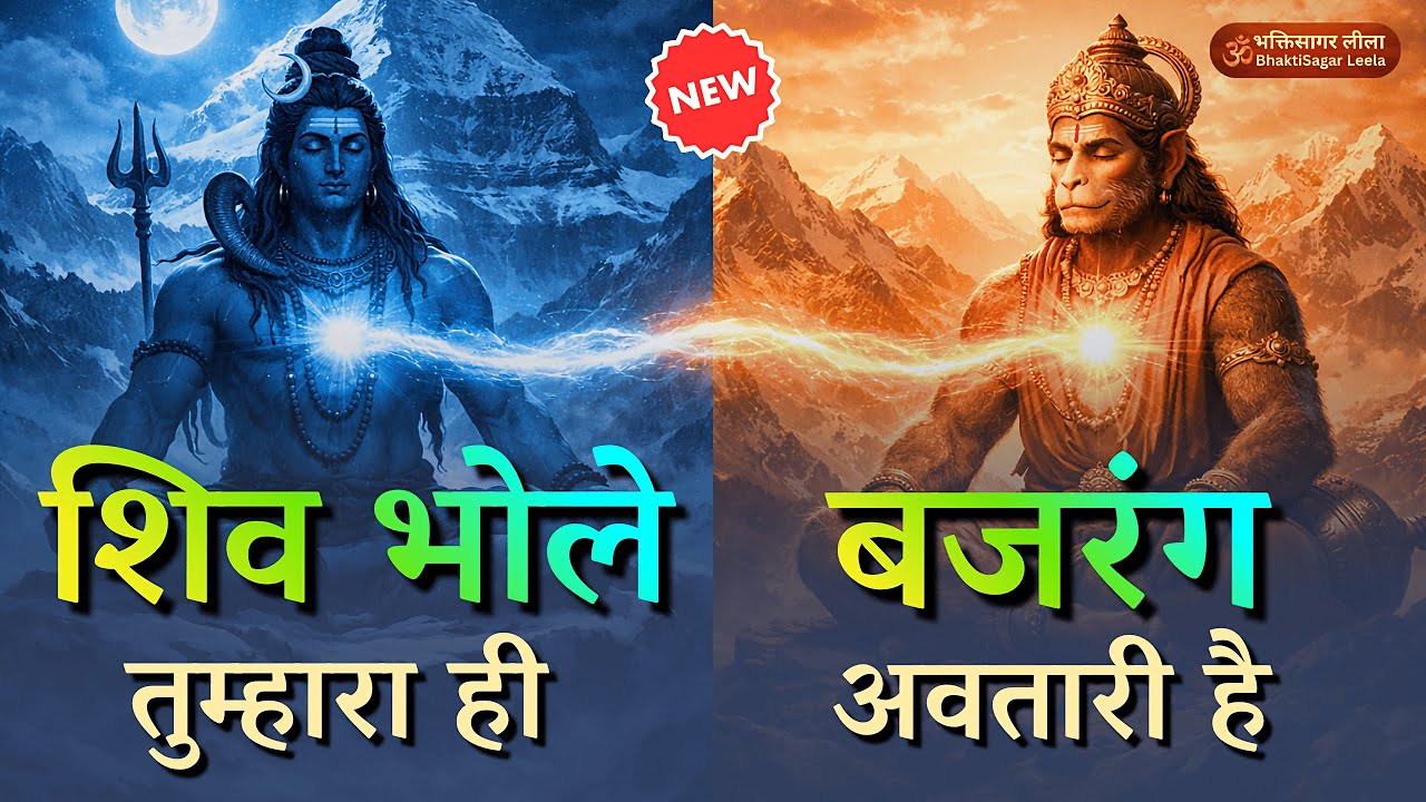शिव भोले तुम्हारा ही, बजरंग अवतारी है | शिव ही हनुमान हैं - रुद्रावतार भजन | New Bhajan 2026
