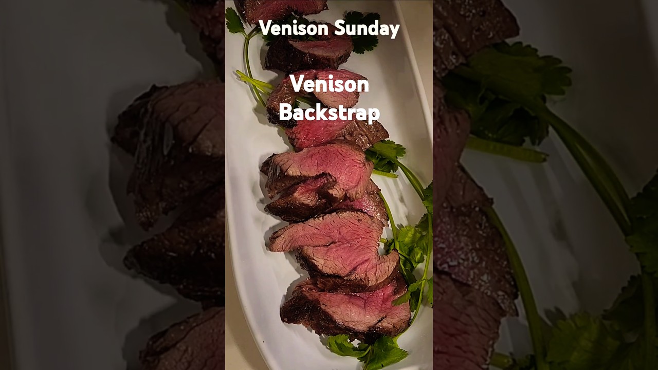 VENISON BACKSTRAPS#backstraps #Sundaydinner #firstimpressions #helleknives