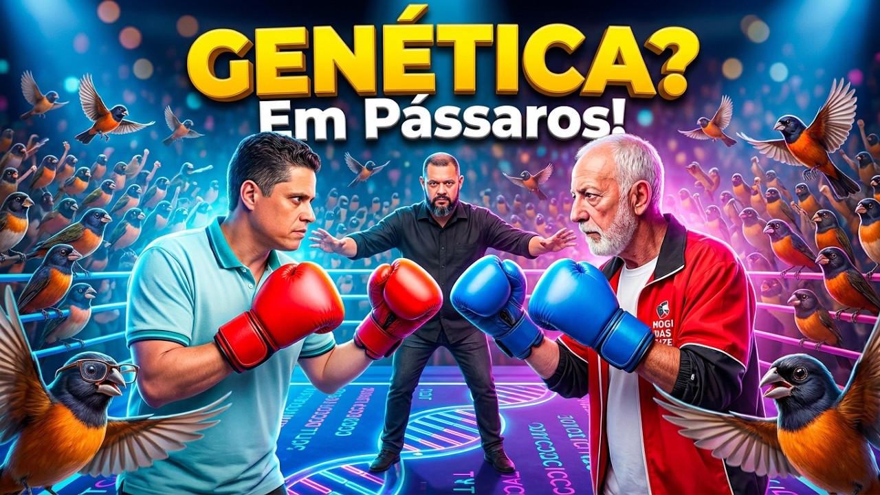 GENÉTICA Em Pássaros: Daniel Vs Braz DEBATE CURIÓS #1