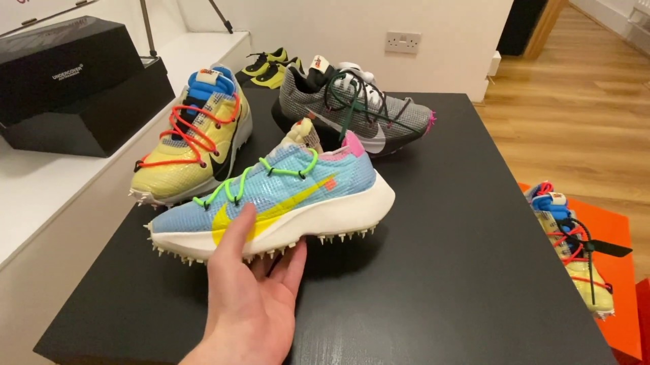 Обзор кроссовок OFF-WHITE x NIKE VAPOR STREET. Все расцветки.