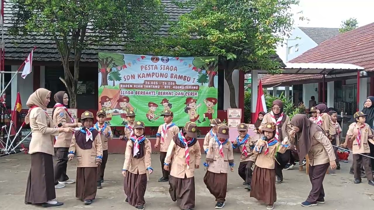 Pensi Pesta Siaga || kelas 1D || Giat Seru Pramuka