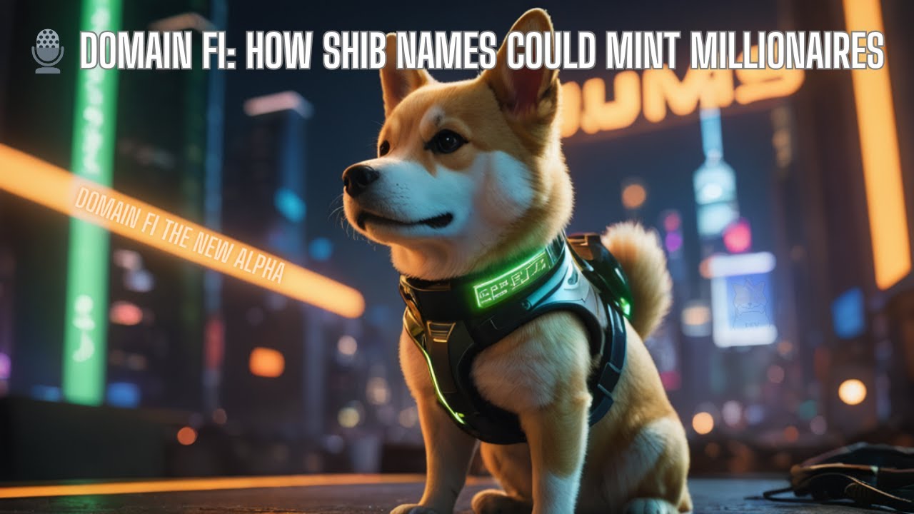 🎙️ Your #SHIBNAME Could Make You Rich - Welcome To #DomainFi #SNS Style!