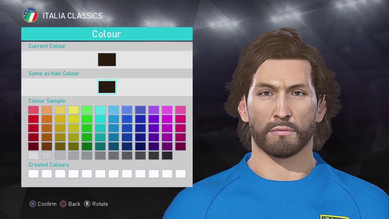 PES 2018 Face Pirlo