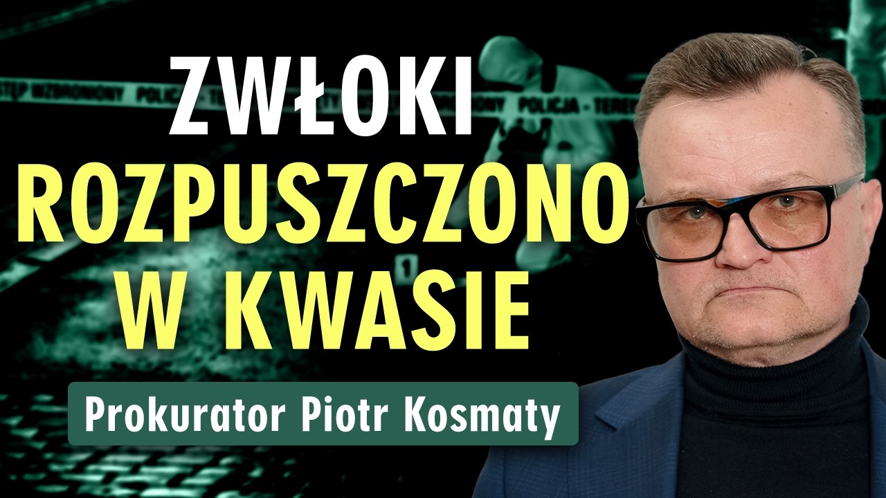 Kulisy zbrodni, Jarosław Ziętara i polskie Archiwum X - prokurator Piotr Kosmaty | Prześwietlenie