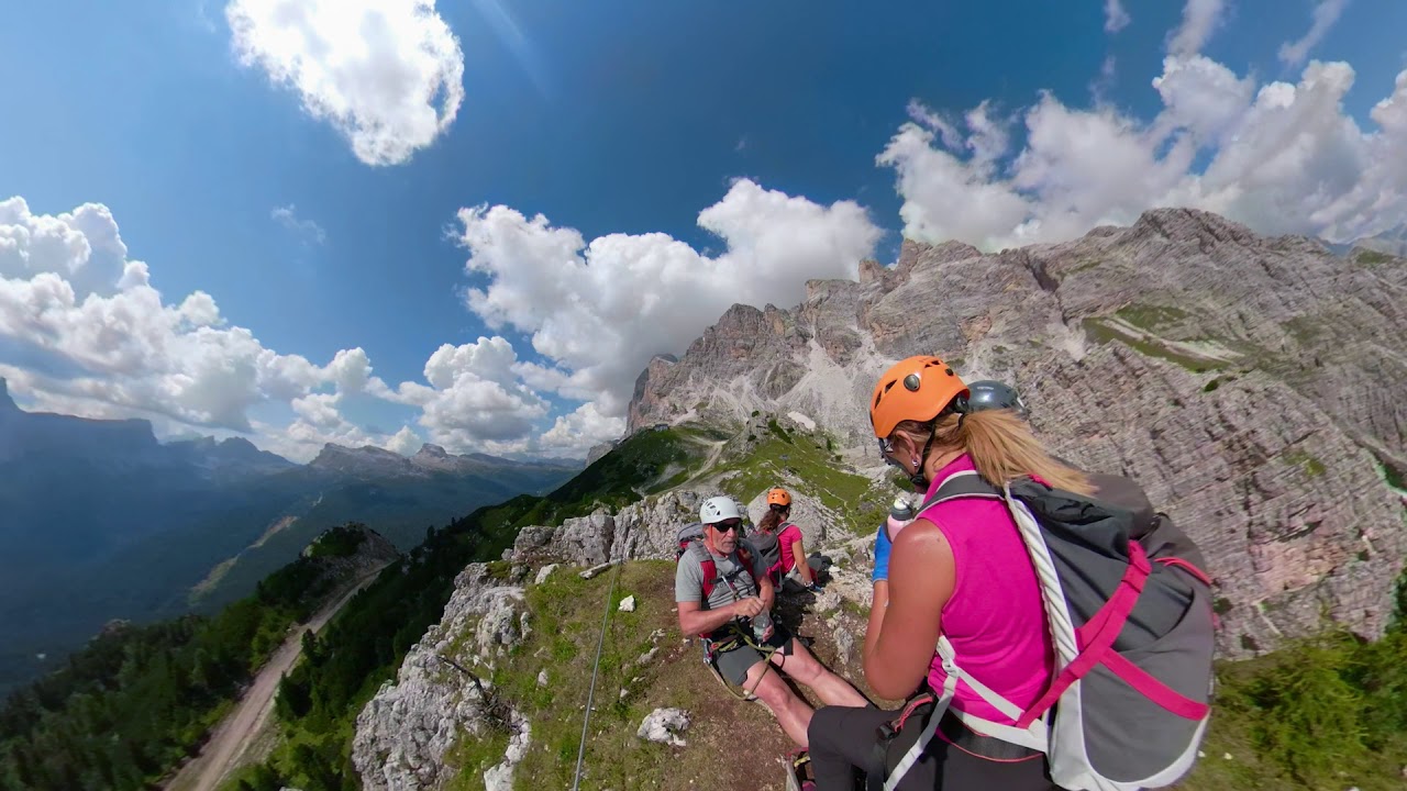 Ferrate Ra Pegna e Ra Bujela a Cortina d'Ampezzo
