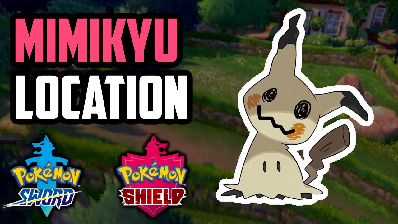 Как поймать Мимикью — Pokemon Sword & Shield