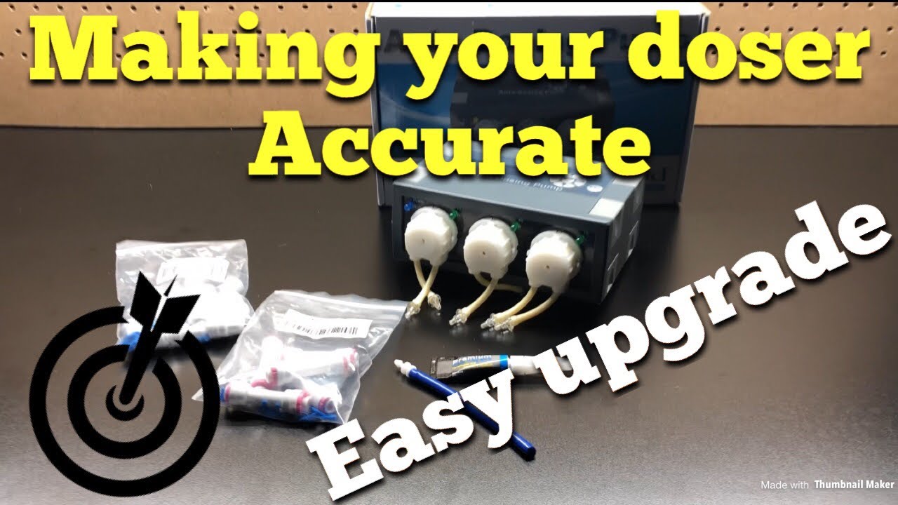 Making Your Doser Accurate (Upgrade)