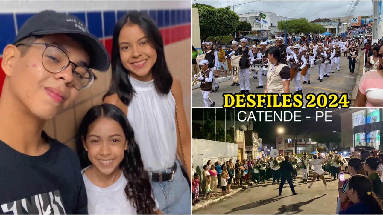 DESFILES EM NOSSA CIDADE 💃🎺 | CATENDE - PE 96 ANOS!