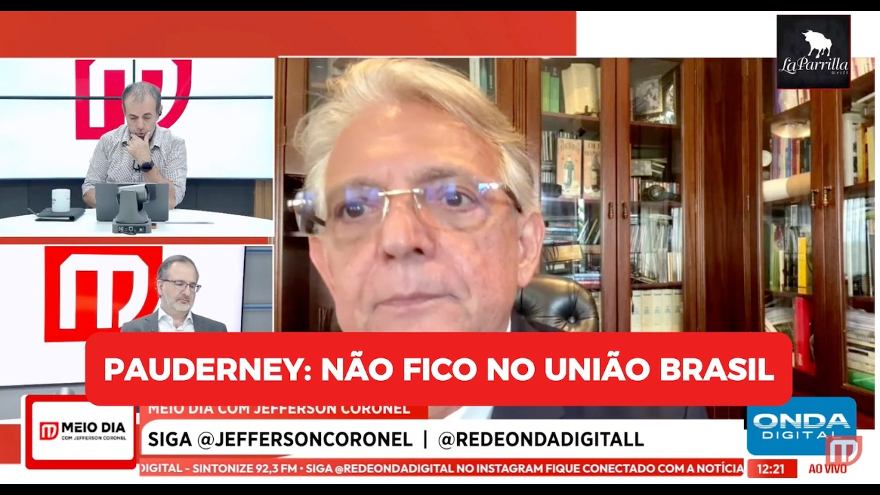 DEPUTADO PAUDERNEY AVELINO NÃO FICA NO UNIÃO