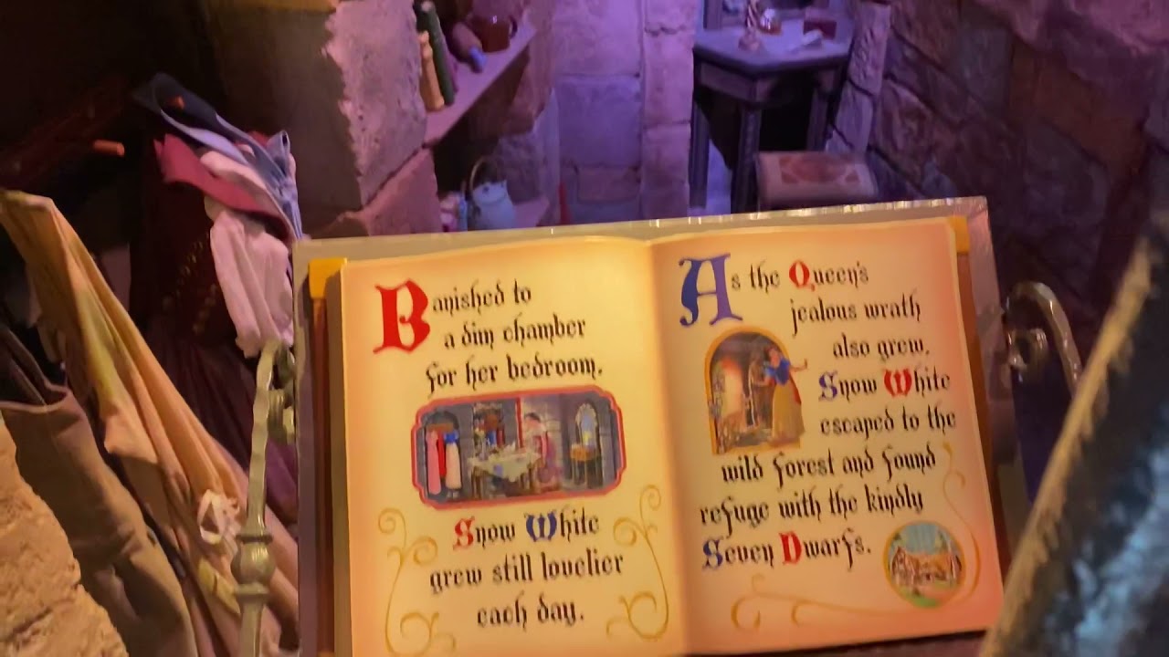NEW Snow White Enchanted Wish FULL RIDE THROUGH